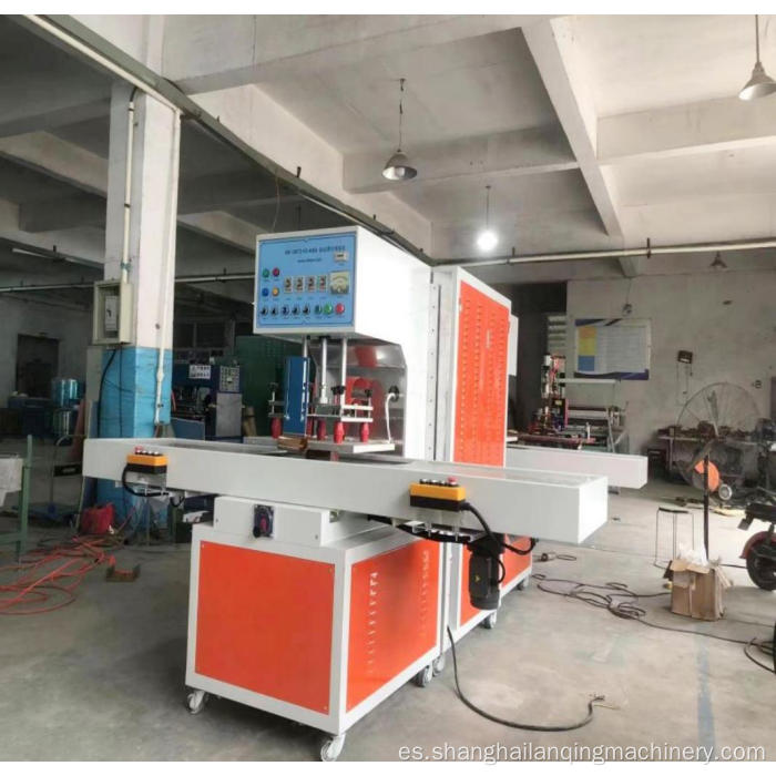 Máquina de alta frecuencia de la mesa de ranura de la caja de la caja de PVC